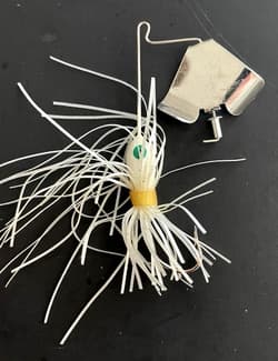 Lot of 4 BUZZBAIT LURES Mixed Colors Bass Fishing with Hand-Made Plastic Cases - Thumbnail 3