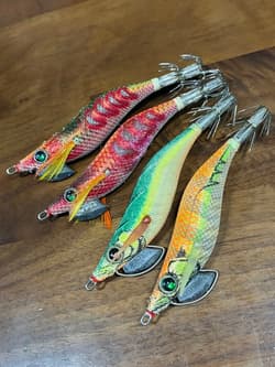 Yozuri No.2.5 Lure 4pcs Used Fish Hook Bait Tackle Fishing Accessories - Thumbnail 1