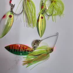 Strike King Redeye Special Spinnerbait Bass Pike Lure - Lot Of 4 - Thumbnail 3