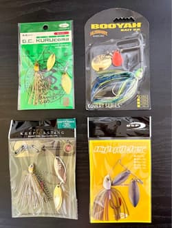 Spinnerbait, Swim bait, Football jig, Frog 8-piece set - Thumbnail 2