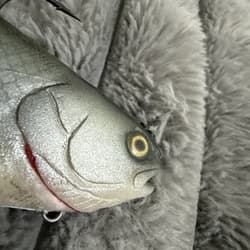 Baitsmith OG  ” kokanne H  swimbait 9” SUPER RARE Red Gills - Thumbnail 4