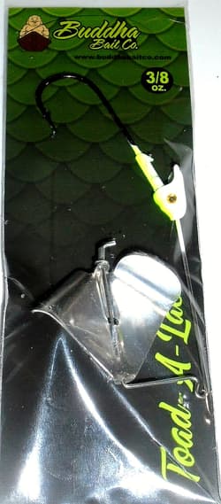 MKA/Budda 3/8 Toad-A-Lac Frog Buzzbait & Toad Package (Includes Box & 12 Frogs) - Thumbnail 3
