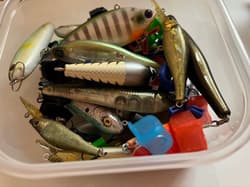 Retiring from bass fishingA collection of bass plugs, including sumlures, etc. - Thumbnail 3