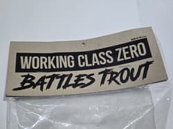 Working Class Zero RARE 11” Battles trout discontinued Swimbait By WCZ - Thumbnail 4