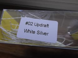 HM Custom Lures Teckel Quazkiller Twin Buzzbait 1/2oz. 02 White Silver Updraft - Thumbnail 7