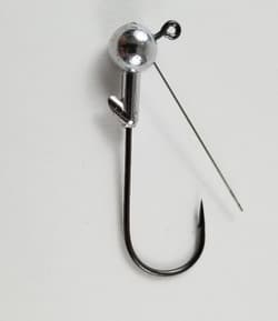 12 Pack 1/4oz Weedless Jighead Wire STRAIGHT EYE Grub Head Swimbait Umbrella Rig - Thumbnail 1