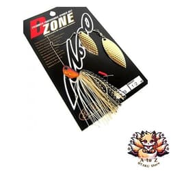 NEW Evergreen Spinnerbait D-Zone Double Willow Leaf 1/2oz Gold Rush #09 - Thumbnail 1