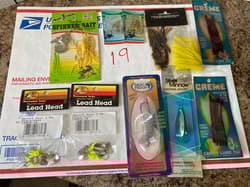 Vintage Johnson Silver Minnow Weedless Wonder  And Extra Fishing Accessories - Thumbnail 2