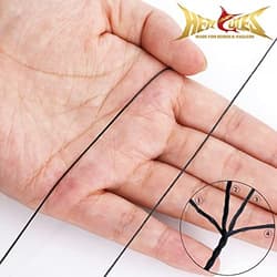 NEW Hercules PE Fishing Line 4-Strand Braid Camouflage Snubbull 25lb 1000yds - Thumbnail 4