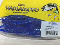C New Gary YAMAMOTO Sanshouo 5 inch 6 pieces 3 color pack Sanshouo Gary - Thumbnail 2