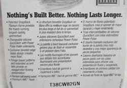 RARE Terminator T1 Titanium Snap Back Spinnerbait 3/8 oz Emerald Shiner Shad - Thumbnail 9