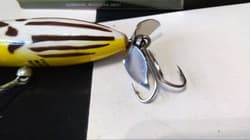 Old Heddon MAGNUM TORPEDO SMBR, un, never been in water - Thumbnail 12