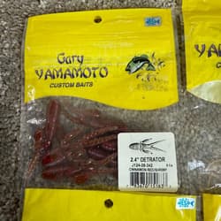 Gary Yamamoto soft lure set, Cut Tail, Yamasenko - Thumbnail 2