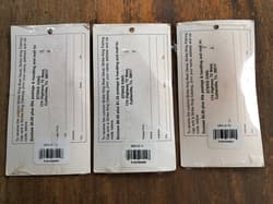 3 Vintage Nos 1/2 Oz Strike King Spinner Baits New Old Stock Diamond Eyes  - Thumbnail 5