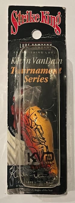 Strike King Kevin Van Dam "AUTOGRAPHED" Tournament Series 1.5 Rattlin Squarebill - Thumbnail 1