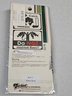 Teckel 3/8oz TAKER BUZZBAIT...Black Blue...NOC!!! - Thumbnail 2