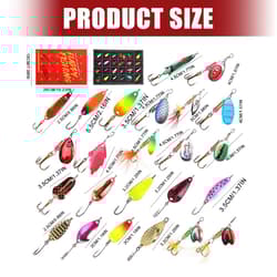 Casting Jig Saltwater Sinking Fishing Baits with Hook Fishing Accessories - Thumbnail 8