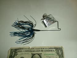 Unknown 3/4 oz. Titanium Wire Triple Wing Buzzbait Lure Buzzer Buzz - Used - Thumbnail 1