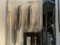 Jackall Drift Fry Mellow 5.2” Dark Thunder Clear Silver - Thumbnail 4