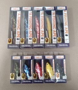 DAIWA "A FISHING APE" lure set, un - Thumbnail 1