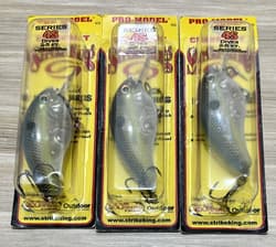 Strike King (Lot Of 3) Pro Model Series 4S Crankbait, Brand New! Free Shipping! - Thumbnail 1