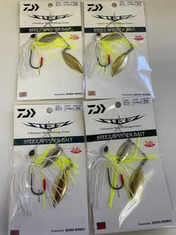 Daiwa Steez Spinnerbait 4 Set Lure - Thumbnail 1