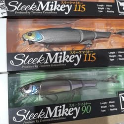 Sleek Mikey 115 & 90 Floating Lures 115mm 19g Bait Fishing Accessories - Thumbnail 3