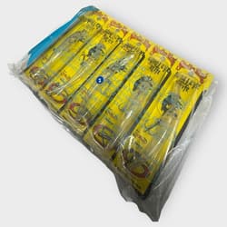 (LOT OF 5) STRIKE KING WALLEYE ELITE BANANA SHAD HCBNS5W-U NUDE I1140 - Thumbnail 3