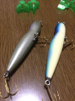 Hatley's Topwater Lures Set of 2 Madagascar Lizards, Unused, Rare - Thumbnail 4