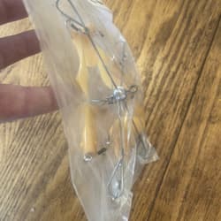 7” Umbrella Rig 4 Arm With 4” Shad (5)  Pearl Shim New In Package McKala Fishing - Thumbnail 8