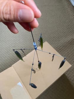 Alabama Rig Set with Surace Slip and Zerek Stealth 5 Lures Used - Thumbnail 4