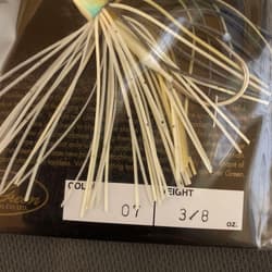 Evergreen Delta Horse Buzzbait 07 Color 3/8oz Used - Thumbnail 3