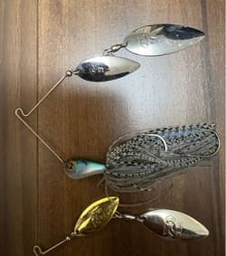 Spinnerbait 4-piece set Super Eruption Sinn Kusu Mini Daiwa - Thumbnail 2