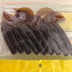 Imo Grub, Flappin' Grub Double Tail, Swim Senko, Gary Grub, Cut Tail - Thumbnail 14