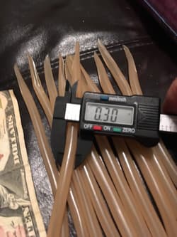 97pc Lot Surge Tube Nat Latex Color Striper Trolling Lure #3NL Bulk Mustad 31022 - Thumbnail 3