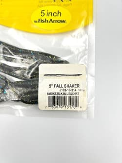 Gary Yamamoto Fall Shaker 5 Inch Soft Plastic Worm Bass Fishing Lure 3 Pack - Thumbnail 9