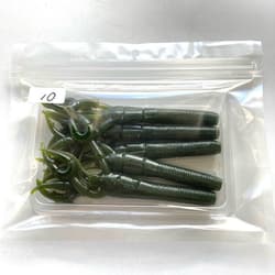 818283 Gary Yamamoto 5 Inch Class Crawdad Pieces Claw 042 Watermelon Condition B - Thumbnail 2