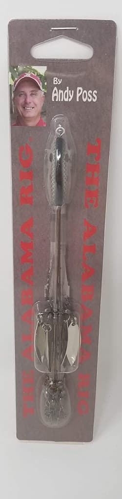(2) The Alabama Rig Original Andy Poss A-Rig Tennessee Shad Brand New In Pack - Thumbnail 4