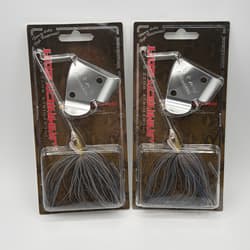 Lot Of 2 Megabass Jamaica Boa Ghost Smoke Buzzbait Topwater - Thumbnail 1