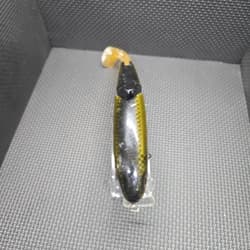 Evergreen Timber Flash Lure Used Black Silver Bait Fishing Accessories - Thumbnail 3
