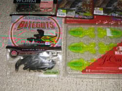 Chining worm set, Gary Yamamoto, INX.label, Evergreen, Marukyu, Power Grub, - Thumbnail 3