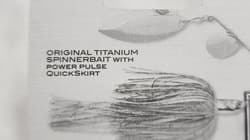 RARE Terminator T1 Titanium Snap Back Spinnerbait 3/8 oz Emerald Shiner Shad - Thumbnail 8