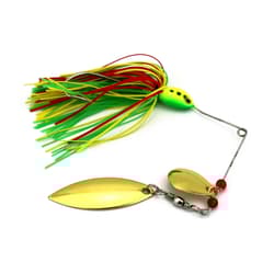 5pcs 16.3g Spinnerbaits Blade Bait Rubber Skirt Buzzbait Fishing Lures Spoon - Thumbnail 7