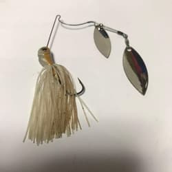 Evergreen D-Zone Spinnerbait Set of 3 Used/Almost New Silver 1/2oz - Thumbnail 4