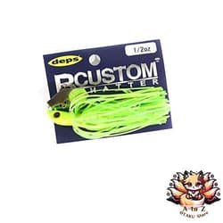 NEW Deps ChatterBait B Custom Chatter 1/2oz Lime Chart #07 Lure - Thumbnail 1