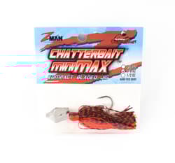 Zman Chatterbait Mini Max Sinking Lure 3/8 Oz Fire Craw (8910) - Thumbnail 1