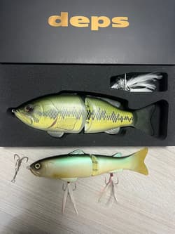 Deps Code Name Bass Old Slide Swimmer 250 Floating Swimbait with Magnet - Thumbnail 1