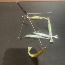 Alabama Rig Fishing Lure lightweight ready to use fast ship - Thumbnail 1