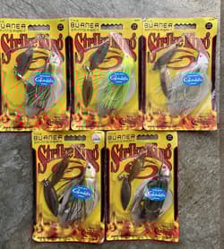 5 Strike King The Burner 3/8 & 1/2oz High Speed Spinnerbait S39 - Thumbnail 1