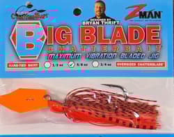 (Ct of 2) Z-Man Big Blade Chatterbait 5/8 oz Provides Maximum Thump & Vibration - Thumbnail 2